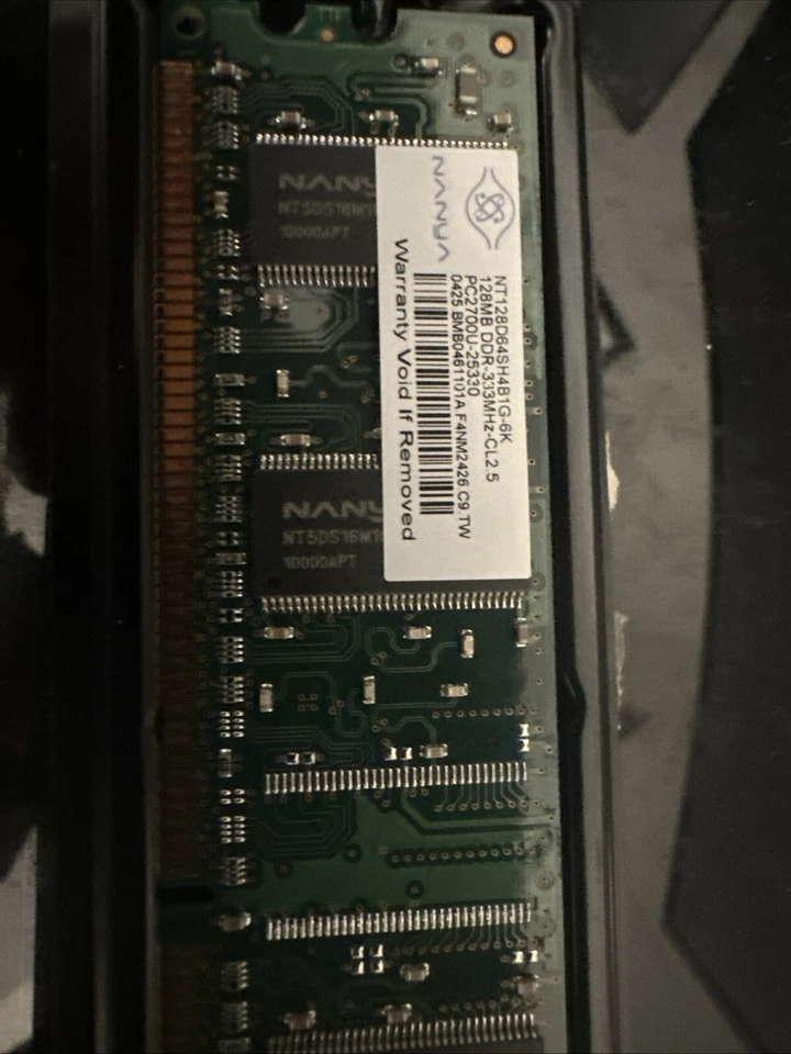 Dell Optiplex 160L PC PC 128MB DDR-333 (PC-2700) PC-2700U RAM Memory Nanya - Image 2 of 2