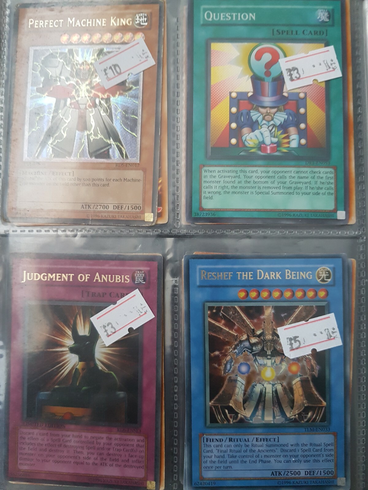 Selection of Yugioh cards (various conditions, check description) eBay