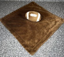 Koala Baby Brown Football Lovey Security Blanket Soft Cuddly 2013 Lovie Plush