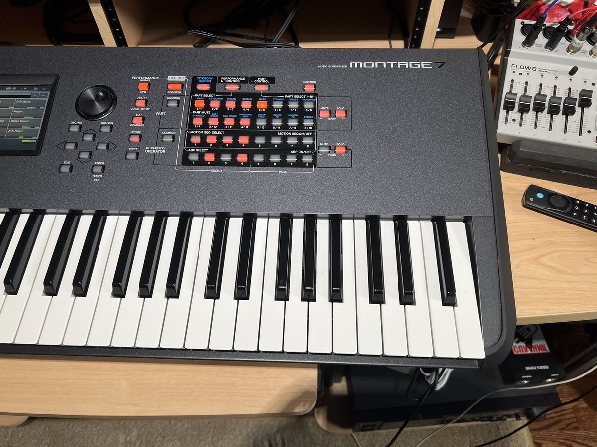 鍵盤楽器 YAMAHA MONTAGE 7 WH □ご予約受付□ YAMAHA(ヤマハ) ／ MONTAGE7 WH (ホワイト)- 76