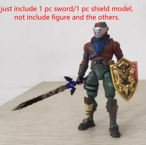 1/18 Scale Sodier Accessories Sword/ Shield Model for 3.75'' Doll Mezco - Picture 1 of 5