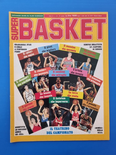 SUPER BASKETBALL 32-1983 + GOOSE GAME POSTER ALL AT BASKETBALL - Picture 1 of 3