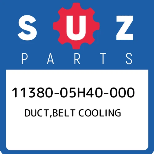 DUCT, BELT COOLING