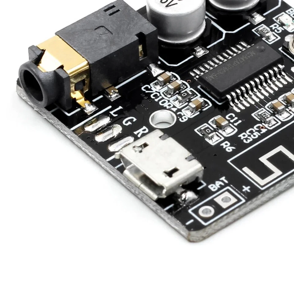VHM-314 Bluetooth 5.0 MP3 Audio Receiver Board Wireless Stereo Lossless Module - image 2 of 4