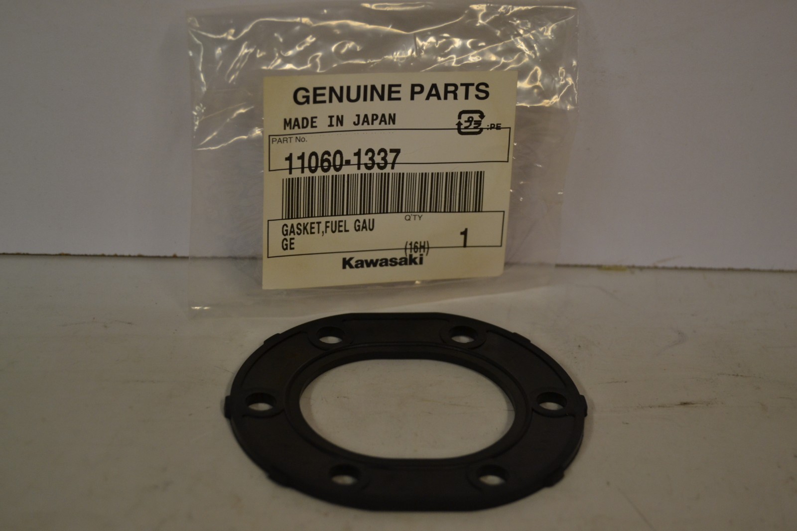 OEM Kawasaki Fuel Gauge Gasket 110601337 Ninja ZX6 ZX11 ZX9R 19932005