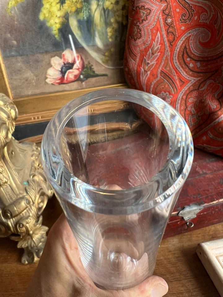 Vase Cristal Baccarat Crystal Soliflore Glass Verrerie - Photo 4/4