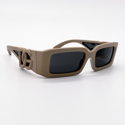 NEW DOLCE&GABBANA DG6197 3292/87 BEIGE WOMEN SUNGLASSES 