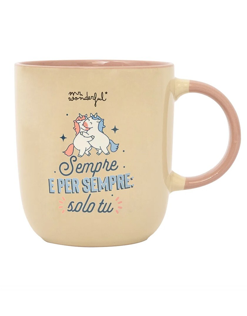 Tazza Mr. Wonderful - Sempre e per sempre: solo tu