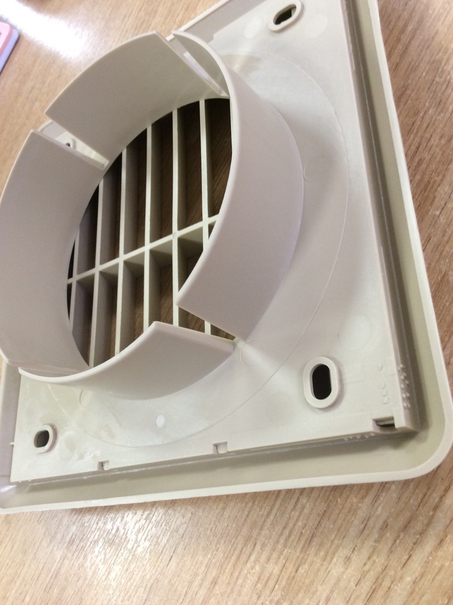 Fan Grill Cover For Extractor Fan Universal Fit New Beige 4” | eBay