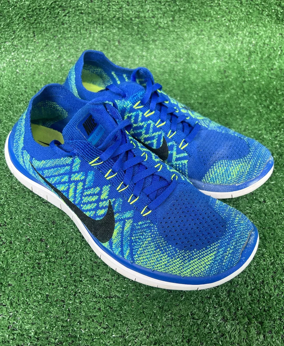 Nike Free Flyknit 4.0 Shoes 717075-400 Men&#039;s Size 8 | eBay