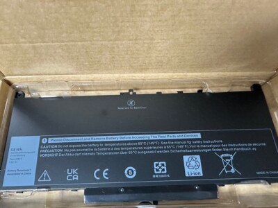 J60J5 Battery For Dell Latitude E7270 E7470 Series Laptop J60J5 R1V85 451-BBSX