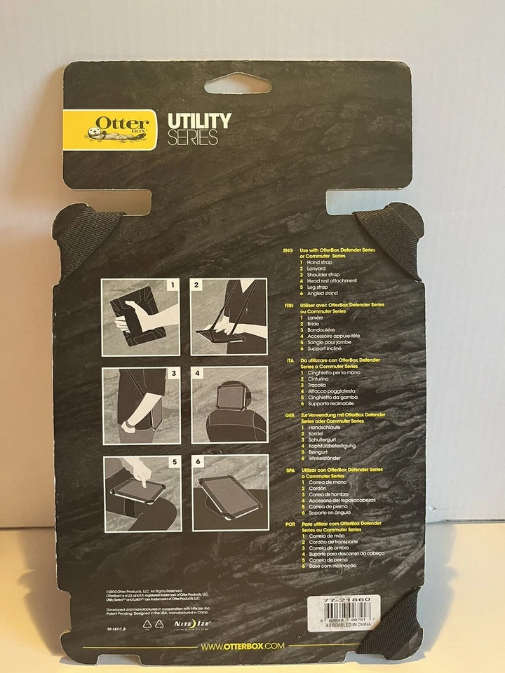 OtterBox Utility Series The Latch II 10” Durable  With Accessory Bag Black - Image 4 of 4