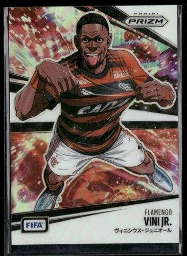 2025-26 Panini Prizm FIFA Soccer Vini Jr. Manga Insert #18 Flamengo