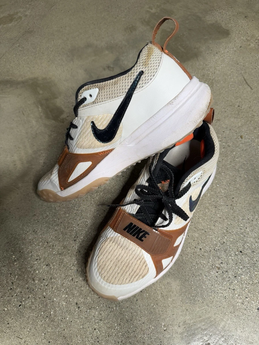 Nike Air Zoom Diamond Elite Turf Summit White Dark Russet for Sale