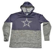 NFL Dallas Cowboys Hoodie Youth Medium Football Terry cloth Lined