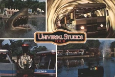 Universal City,CA Universal Studios Tour 20th Anniversary Attractions Postcard