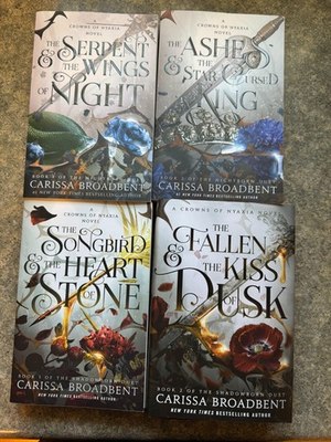 #ad Carissa Broadbent Nightborn amp; Shadowborn Duets 4 Book Set Fantasy Romance $44.99