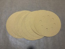 Mirka 23-320-120 Disques abrasifs 5", Bulldog Gold, 120 grains, oxyde d'aluminium, PSA