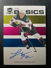 23-24 The Cup Hockey The Basics Rookie Auto B-LC Logan Cooley