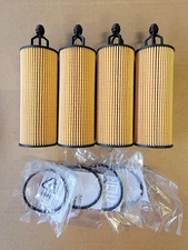 4 x Oil Filter CH11665  2025, 2024, 2023, 2022, 2021 Jeep Grand Cherokee L  3.6L