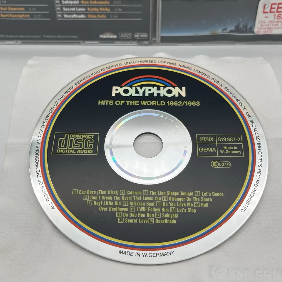 Hits of the World 1962/1963 von Various | CD | West Germany 🔹📀 - Bild 2 von 4
