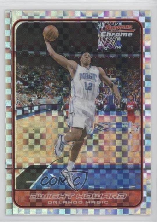 2006 Bowman Draft Picks & Stars Chrome X-Fractor /150 Dwight Howard #14 HOF 0i5i