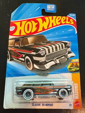 2026 Hot Wheels Black Classic 55 Nomad 610 Hw Wagons 164250