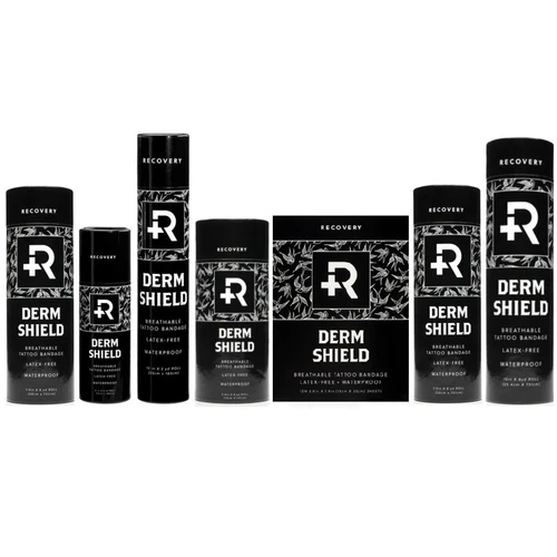 Dermshield Recovery Tattoo Aftercare Bandage Roll - Second Skin Roll Sheets - product listing photo