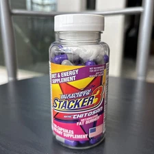 Stacker -3- 100ct Weight Loss & Energy Supplement Free Fast Ship *Exp 11/2029*