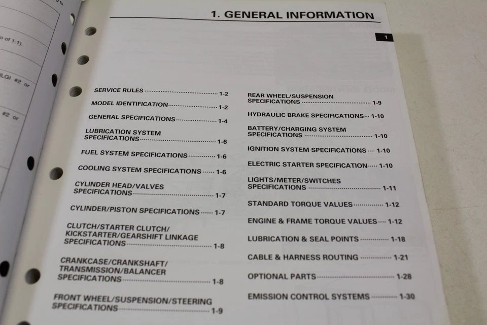 Honda CRF450 CRF 450X 2005-2014 original manual de servicio de fábrica OEM # 61MEY02 Foto 4 de 4