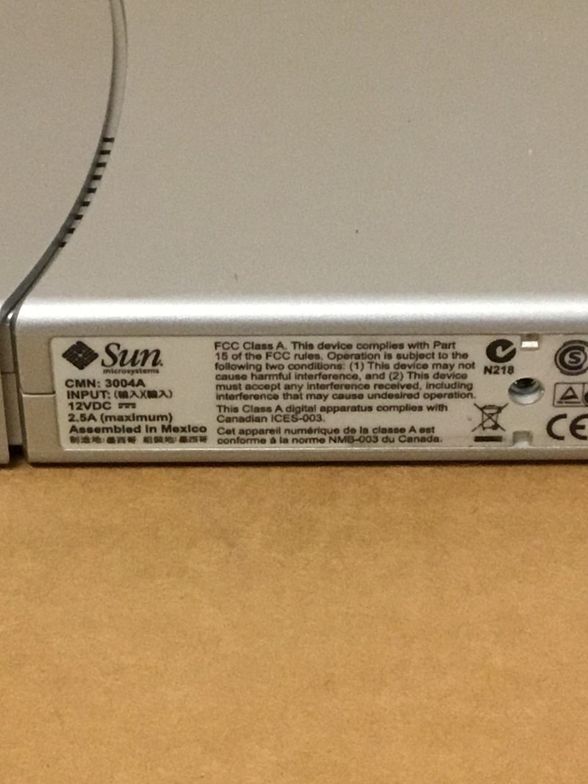 Sun Ray 2FS Thin Client 380-1353-10 USB/DVI/SFP w/ Stand Base WORKING FREE SHIP