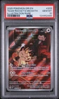 Team Rocket's Meowth 203/182 - Sv10: Destined Rivals ILLUSTRATION RARE PSA 10