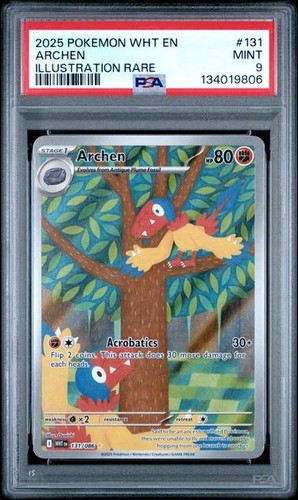 Archen graded PSA 9 for sale on eBay