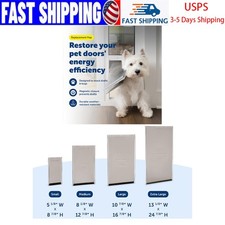 PetSafe Freedom Replacement Pet Door Flap Magnetic Tinted Vinyl S M L XL Sizes