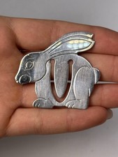 Vintage 925 Sterling Silver Tiffany&Co Bunny/Rabbit Bookmark w Box