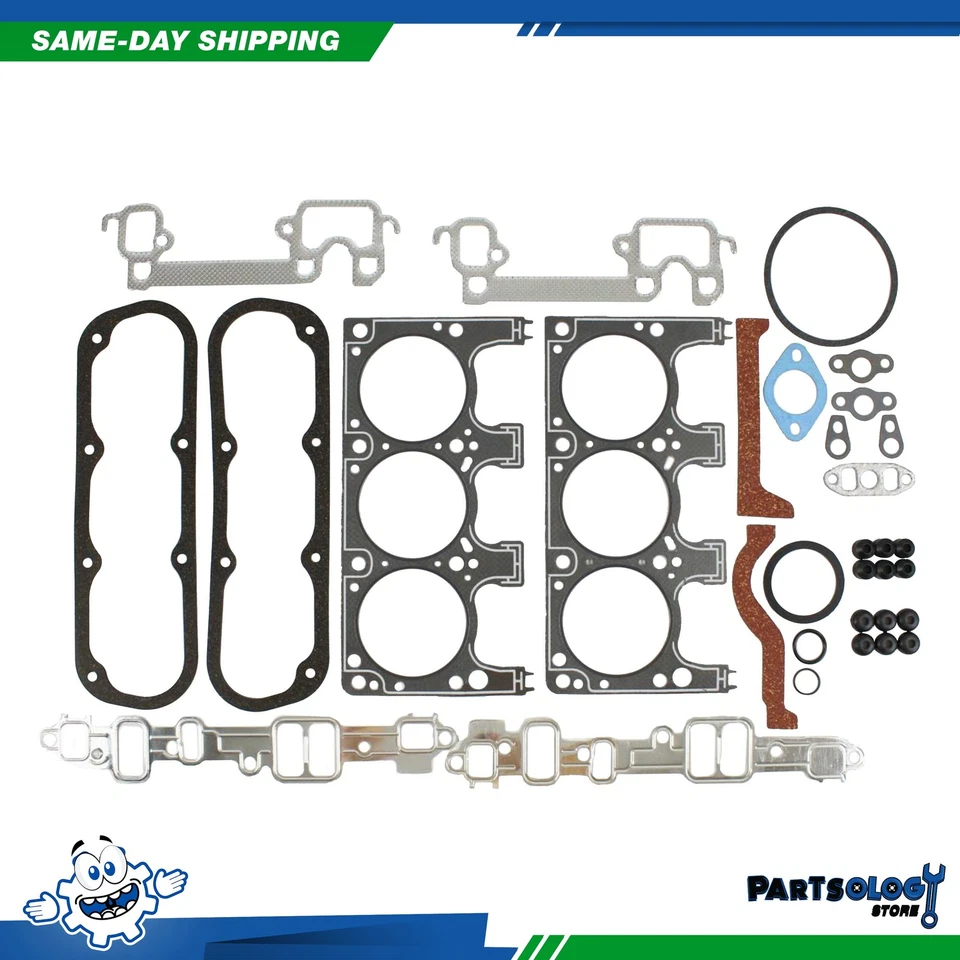 Kit de reconstrucción de motor DNJ EK1110 para Dodge B150 87-89 3,9 L V6 OHV 12 V VIN M X Foto 4 de 4