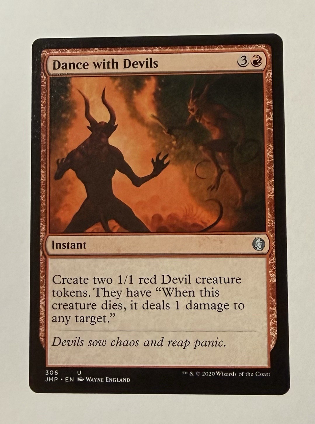 Dance with Devils #306 (NM) Jumpstart JMP Magic MTG