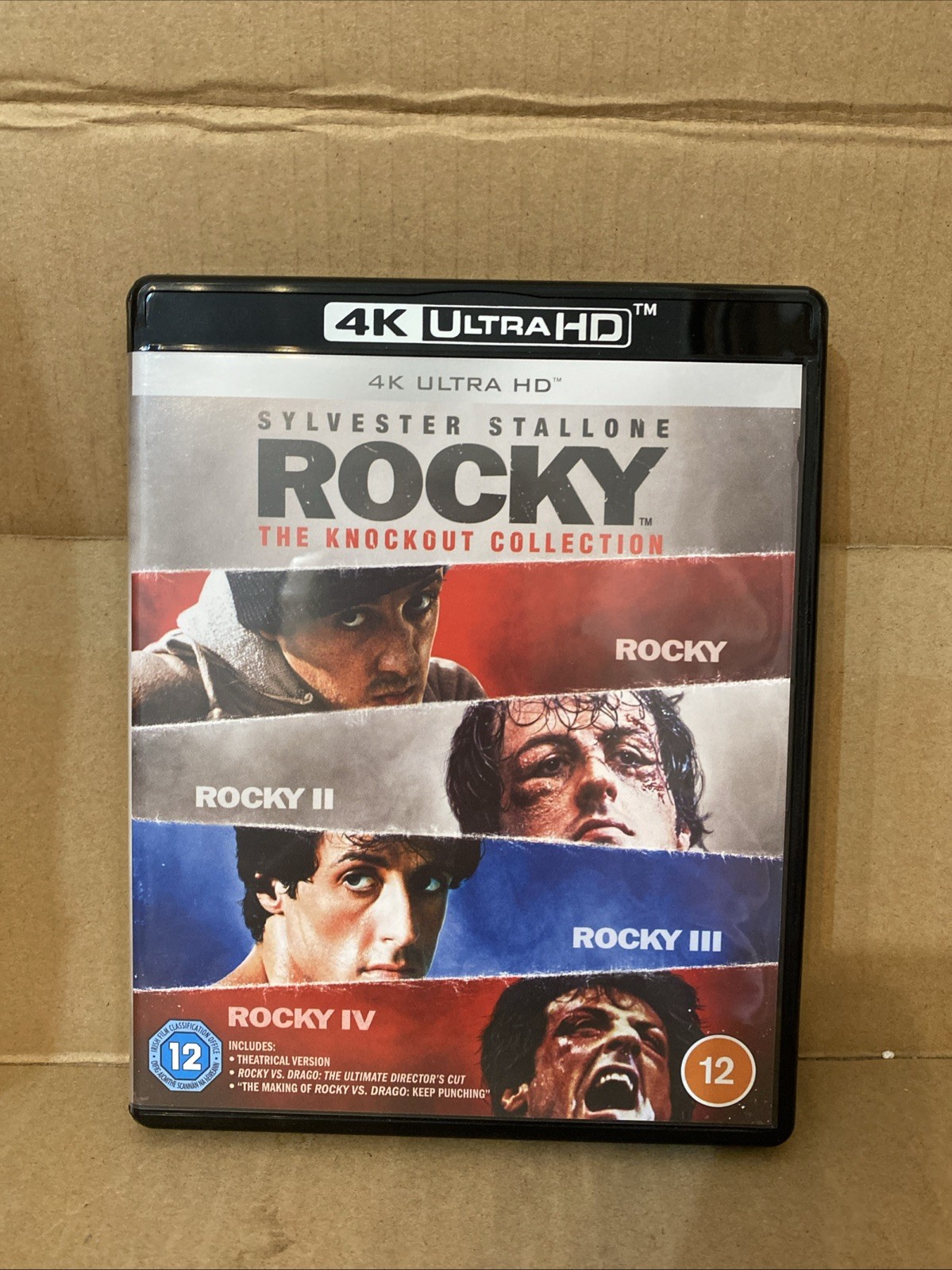 Rocky: The Knockout Collection [4K Ultra HD] Rocky, Rocky II, Rocky III,Rocky IV