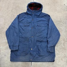 vintage woolrich made in usa wool lining field jacket size large