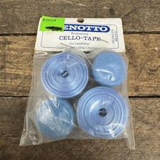 Vintage Benotto Cello-Tape Handlebar Tape Blue W/ Bar Ends NOS New Road Bike