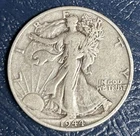 1944 D Walking Liberty Half Dollar 90% Silver