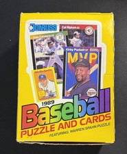 1989 Donruss Baseball Wax Box- 36 Unopened Packs - Griffey Jr RC?