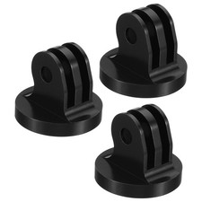 3Pcs Aluminum Tripod Mount Adapter, Camera Tripod Conversion Adapter, Black