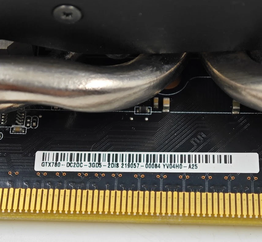 ASUS GTX 780 Graphics Card - Used, Working - Image 2 of 4