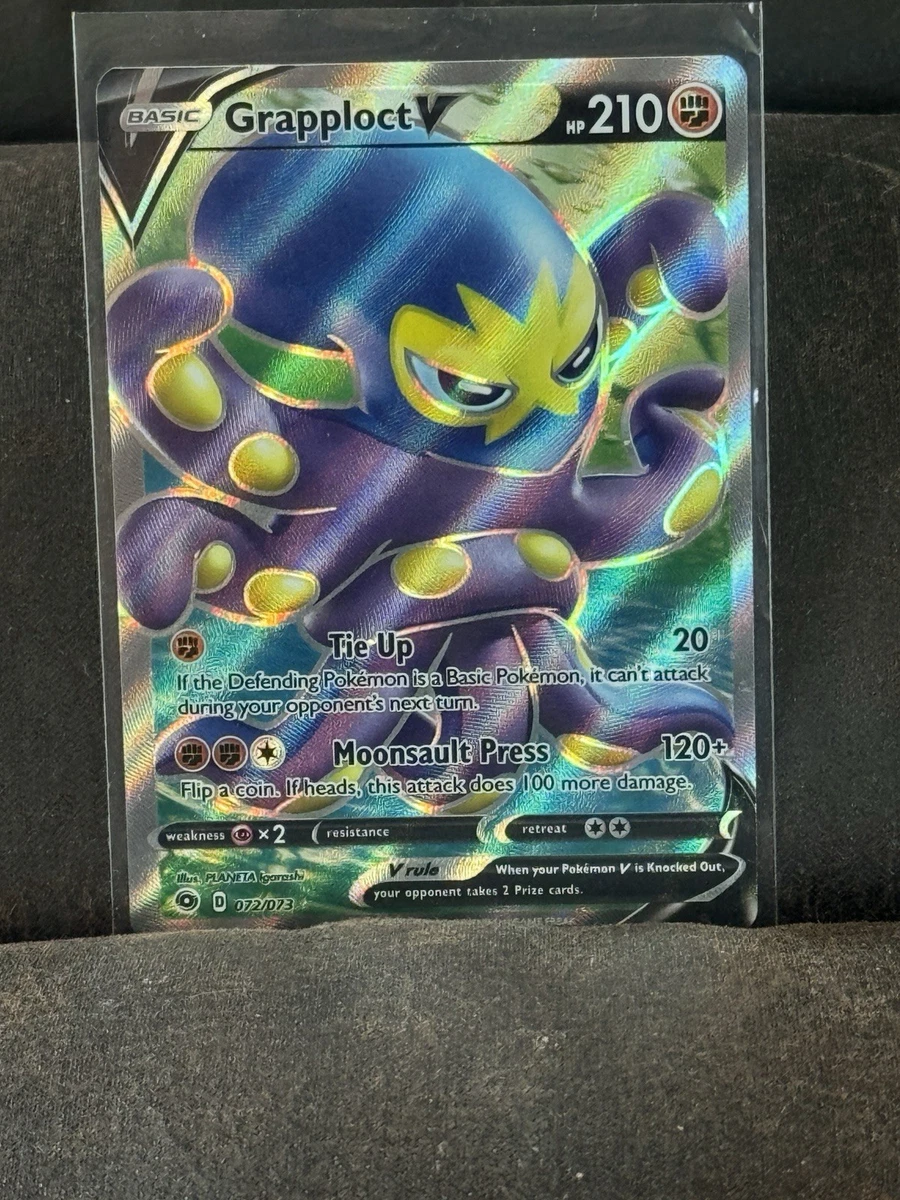 grapploct pokemon card value Champion's Path Ultra Rare V #72 Pokmon Hit Points310 HP Form Grapploct V - 032/073 -