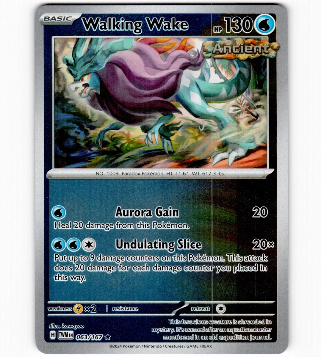 Walking Wake Pokémon TCG Cards for sale