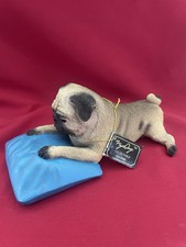 Brown Pug by Conversation Concepts "Dog Figurine Large" - DFL18A