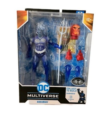 McFarlane DC Multiverse Justice League Task Force Aquaman Platinum Chase New