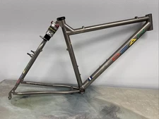 DEAN DUKE YBB Hand Built Classic Titanium MTB Frame Stratos Rim Brake Med. 26”