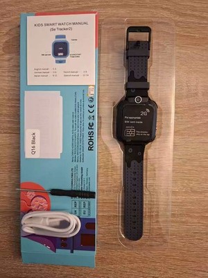 2G Smartwatch Kinder GPS LBS Uhr SOS Wasserdicht-Ausgepackt! Aber neu!